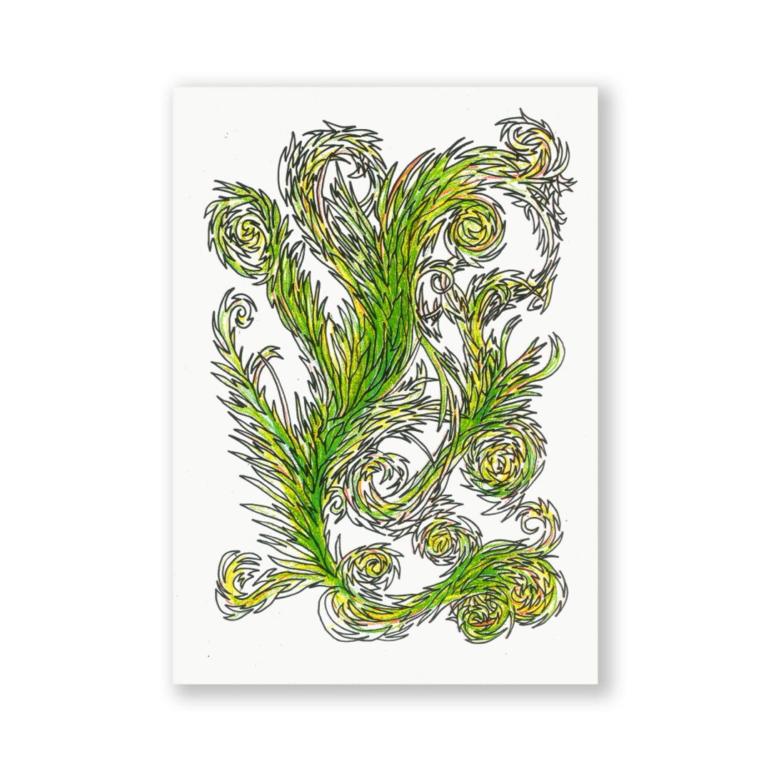 Flora magica A3 Riso