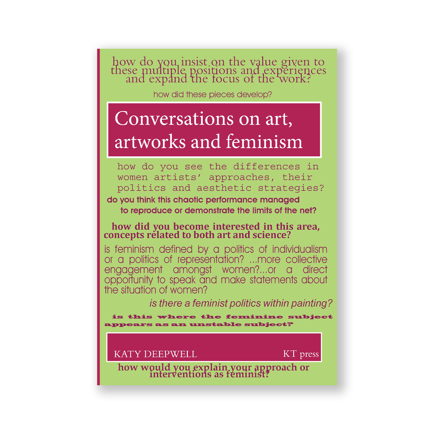 Conversations on art, artworks and feminism