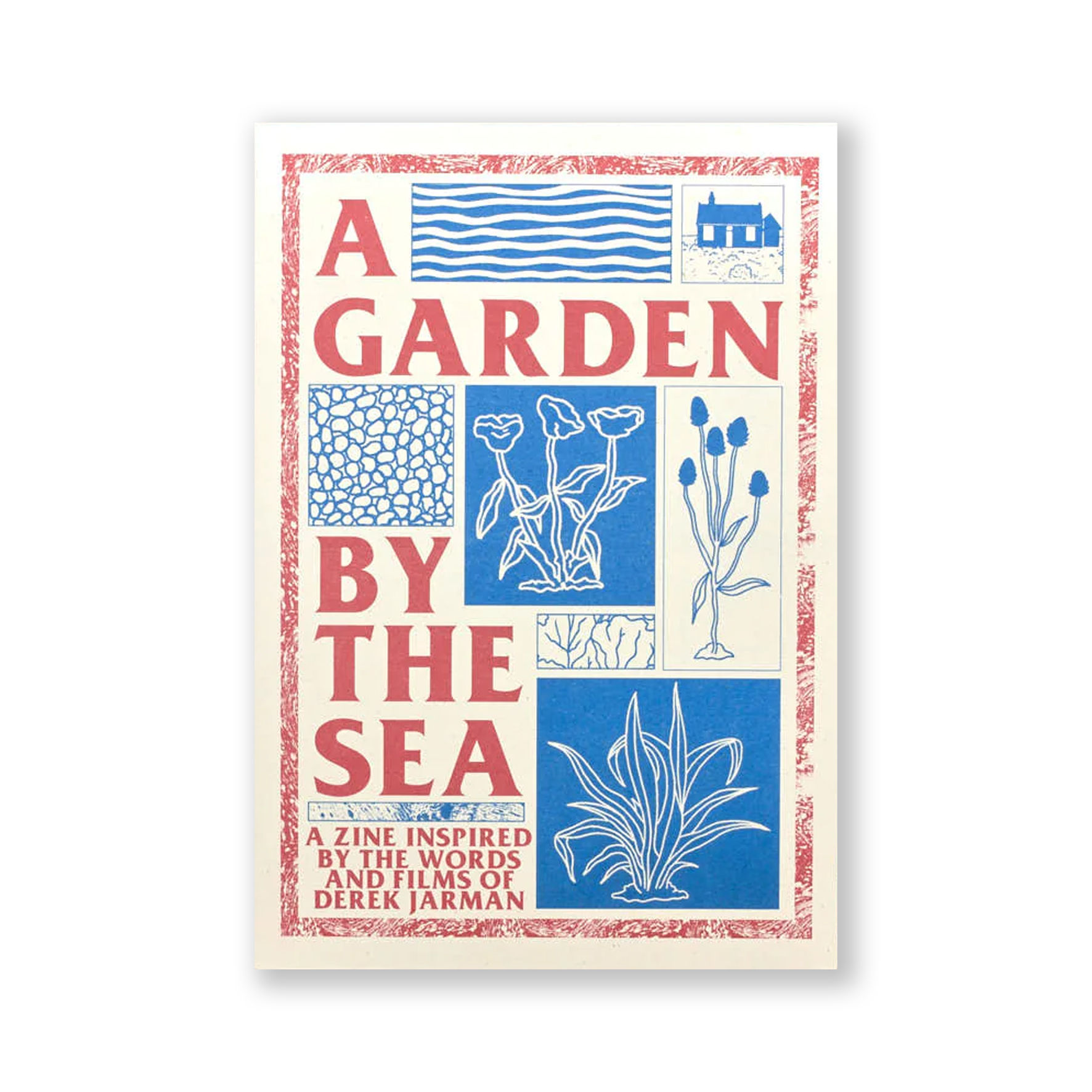 A garden by the sea