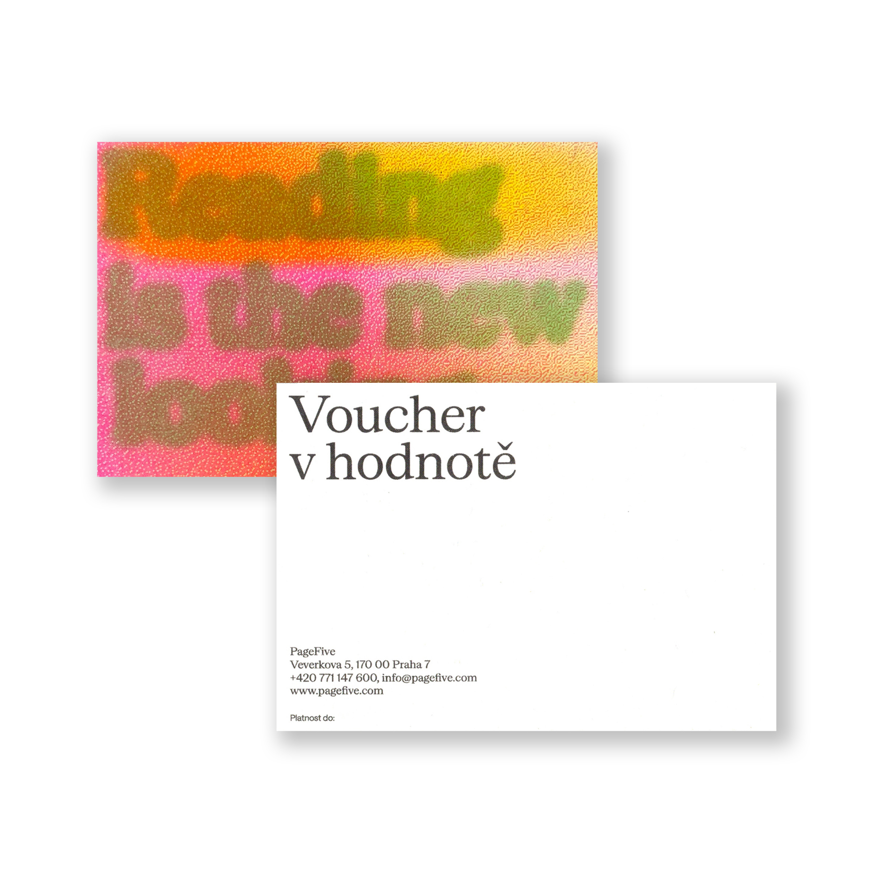 Voucher / Poukaz 500 Kč